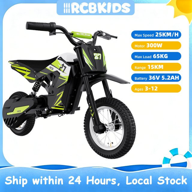 RCB KIDS R9X elektrische motorfiets kindermotor, Fahrzeuge, ab 3 Jahre - Bild 1