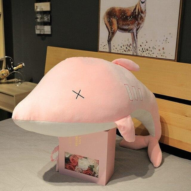 Binchi Keji Travel Delphin-Plüschtier, rosa, ab 12 Jahre - Bild 1