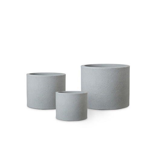 Scheurich Pflanzgefäß Palermo in Grau aus Kunststoff, Durchmesser: 40 cm, Höhe: 31 cm - Bild 1