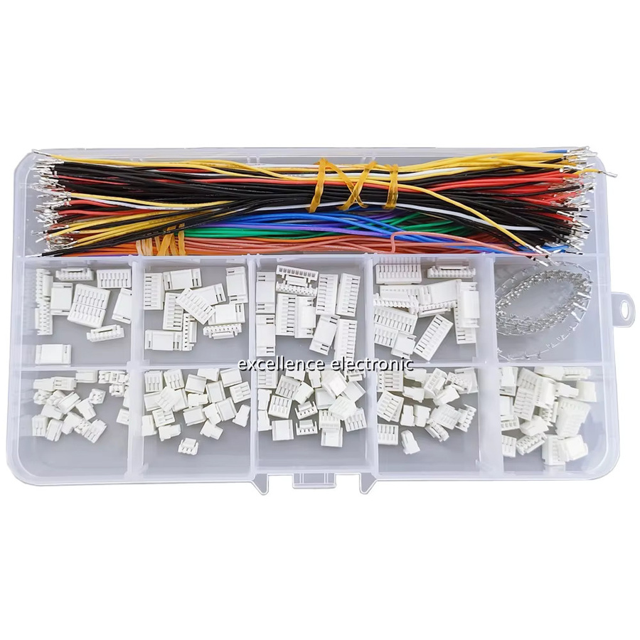 JST GH 1,25 mm Anschlusskabel mit vorgekrimpten Silikonkabeln für Pixhawk 6C 6X und Pixhawk 4, Länge: 15 cm, Mehrfarbig - Bild 2