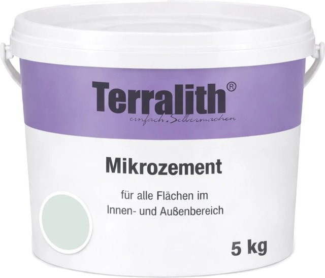Terralith Mikrozement Fix & Fertig LFW0091 Grün 5kg für 3,5qm - Bild 1