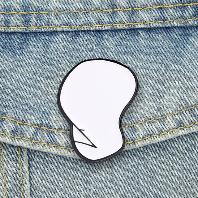 Miss Zoe Brosche, Emaille-Pins, unregelmäßige organische Formen - Bild 1
