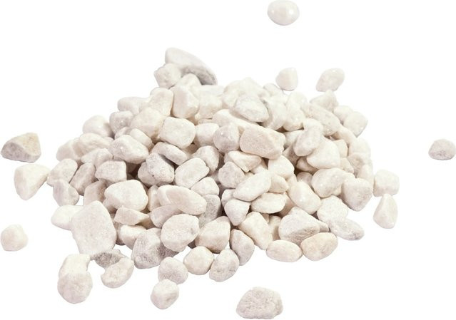 Marmor-Kies Carrara Weiß von WECO, Körnung 7 mm - 15 mm, 1.000 kg/Big Bag - Bild 1