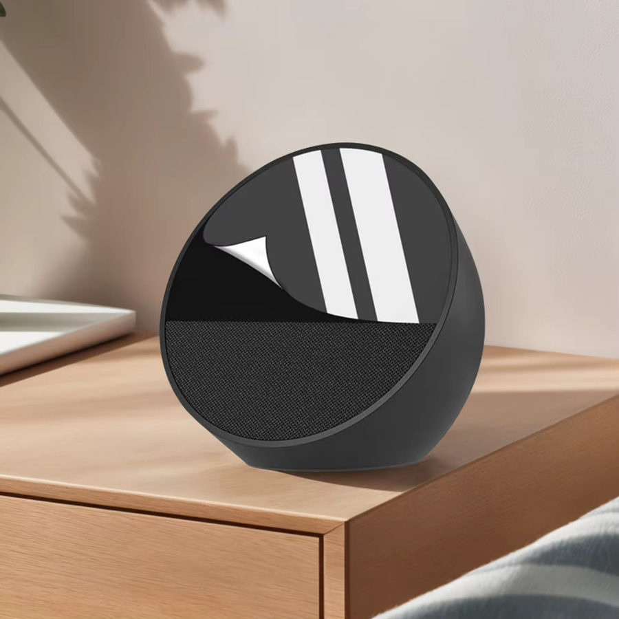 2 Stück ALLOET HD Displayschutzfolie für Echo Spot (2024 Ausgabe), transparent, kratzfest und anti-fingerabdruck - Bild 2