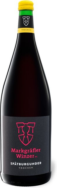 Markgräfler Winzer Spätburgunder Rotwein trocken 2024 1 l - Bild 1