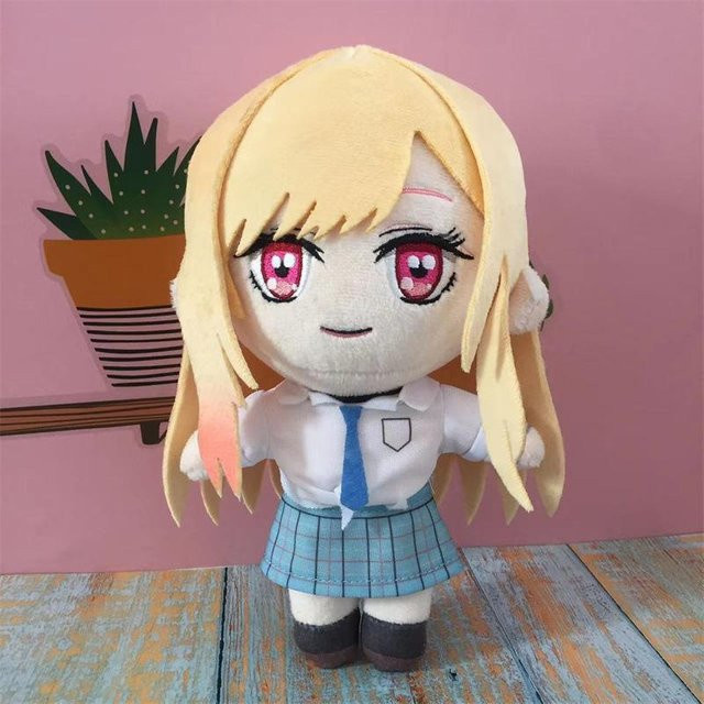 Mein Dress Up Darling Marin Kitagawa Shiku Kuroe Cosplay Version, Plüschtier, 20cm, ab 18 Jahren - Bild 1