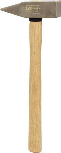 KS Tools Schlosserhammer aus Aluminium-Bronze mit Holzgriff, Gewicht: 1150 g - Bild 1