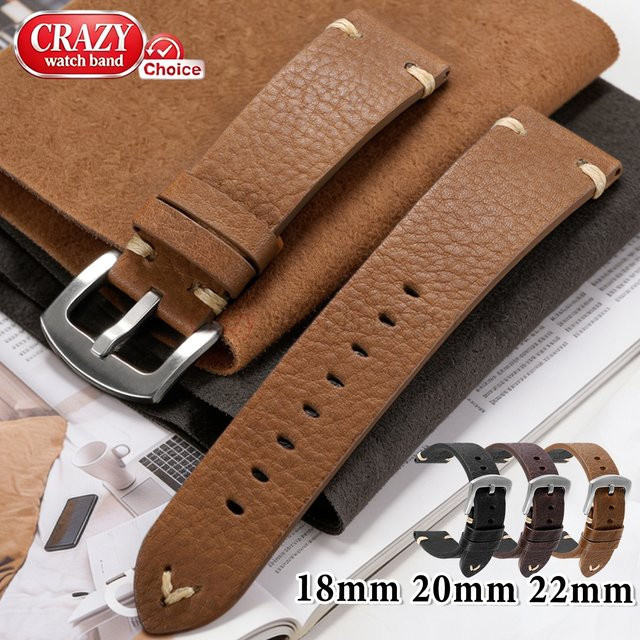 crazyband Uhrenarmband Rindsleder, Unisex - Bild 1