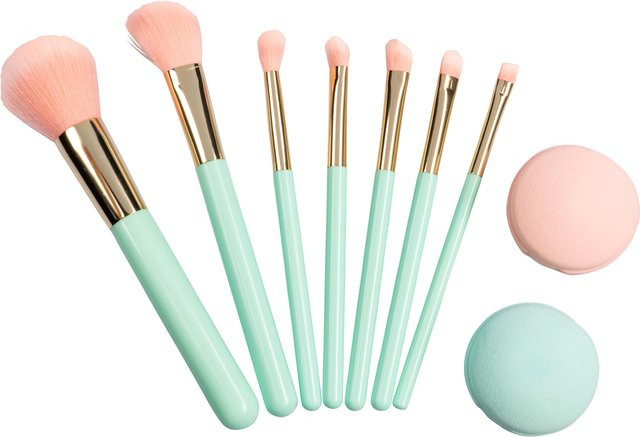 genialo Make-Up-Pinsel, 9-teilig, Unisex - Bild 1