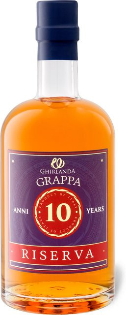 Ghirlanda Grappa Riserva 10 Jahre 0,5 l - Bild 1
