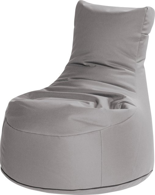 Sitting Point Sessel Outside 300, Grau, wasserabweisender Outdoor-Sessel mit abnehmbarem Bezug und EPS-Perlen-Füllung - Bild 1
