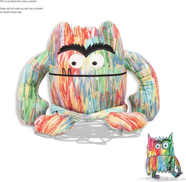 Der Farbmonster Plüschtier, Plüschtier, 15cm, ab 14 Jahre - Bild 1