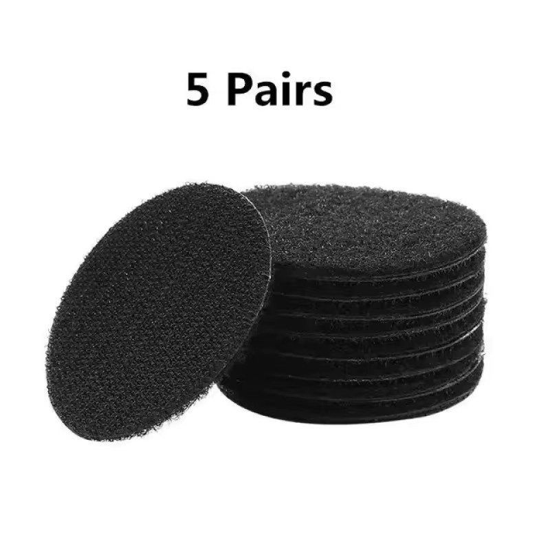 Selbstklebende Klettverschluss-Bänder als rutschfeste Aufkleber für Sofa und Teppichmatten, schwarz, doppelseitig - Bild 5