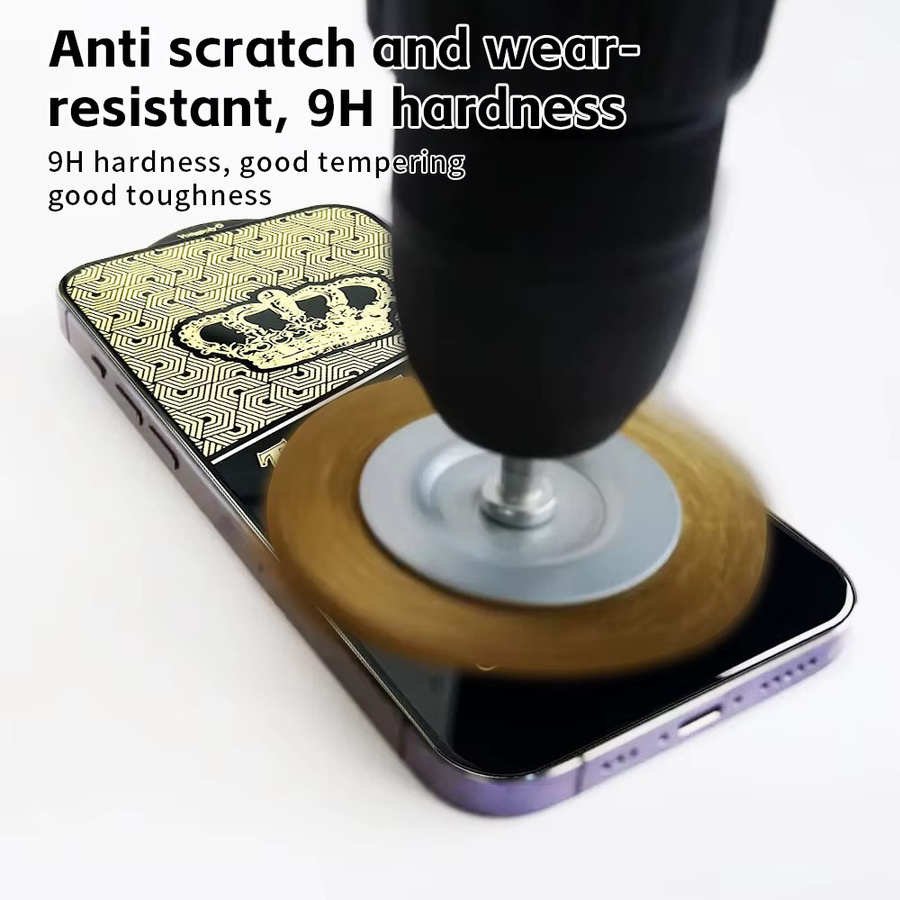 Ahowie Gehärteter Glas-Displayschutz Transparent für iPhone 17E 16E 17 Air 16 15 Pro Max 14 Plus 13 Mini 12 11 X XS XR - Bild 4