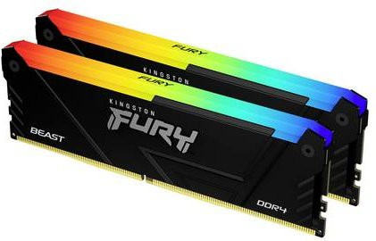Kingston Beast RGB DDR4 Arbeitsspeicher Dual-Kit 64 GB (2 x 32 GB) 3200 MHz Multicolour - Bild 1