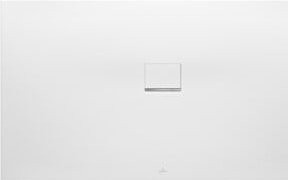 Villeroy & Boch Duschwanne Squaro Infinity, Anthrazit, Eck-Einbau rechts, B/T/H: 100 x 70 x 4 cm - Bild 1