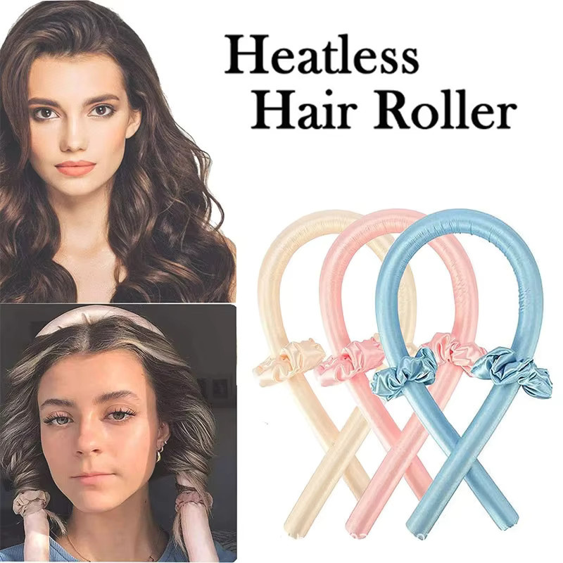 Heatless Curling Stange Haar Locken Stirnband, Damen - Bild 2