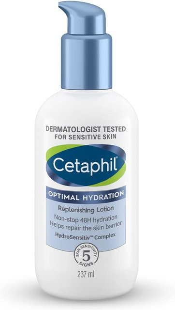 Cetaphil Optimal Hydration Replenishing Body Lotion, 237 ml, mit Hyaluronsäure - Bild 1