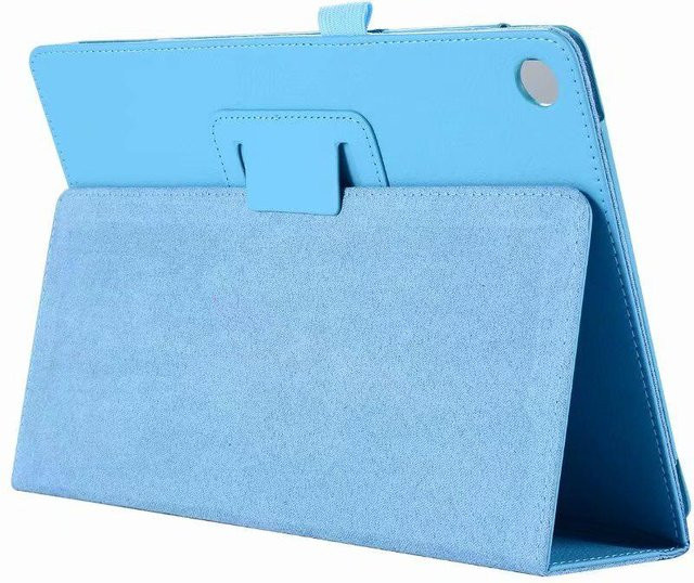 Schutzhülle aus PU-Leder für Lenovo Tab 4 10 und Tab 4 10 Plus (TB-X304L, TB-X304F/N, TB-X704L, TB-X704F/N) in Blau - Bild 1