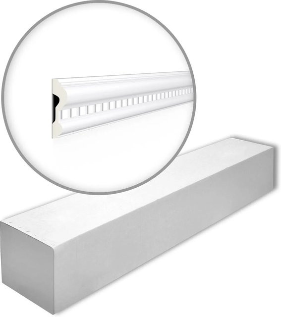 NMC Z32-Box ARSTYL Wandleisten Set aus Polyurethan Hartschaum, 20 Stück, 40 m, Weiß - Bild 1