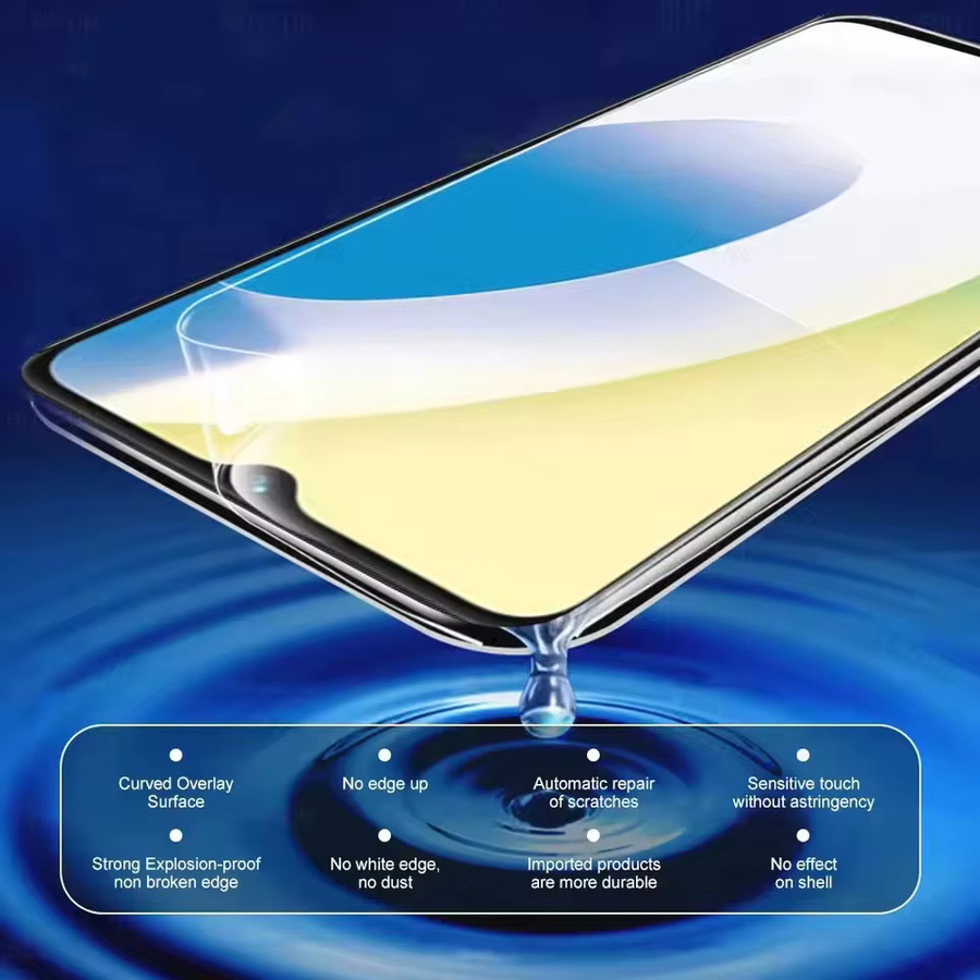 3er-Pack Hydrogel Displayschutzfolie für Oppo K11, K11x, F23 5G, Reno11 A, Reno13 Pro, PKM110 Pro und PKK110, transparent - Bild 2
