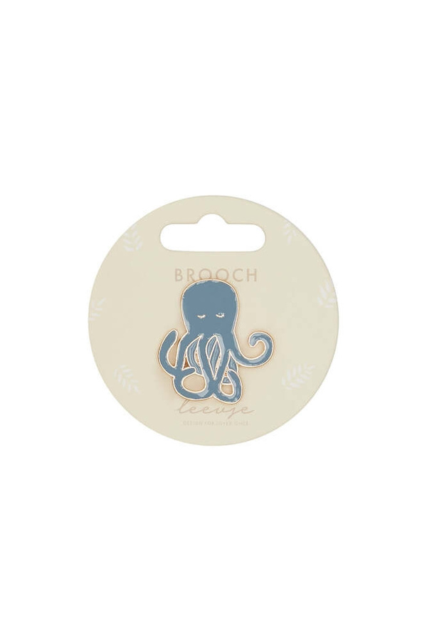 Leevje Brosche Octopus, Unisex - Bild 1