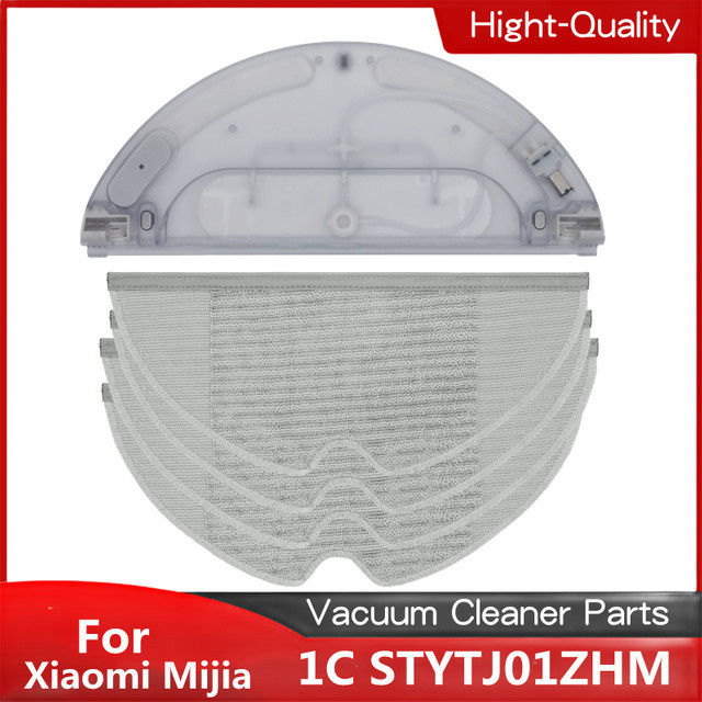 Xiaomi Ersatzteile für Xiaomi Mijia 1C STYTJ01ZHM Roboter Staubsauger Wassertank und Mi Mop Tuch - Bild 1