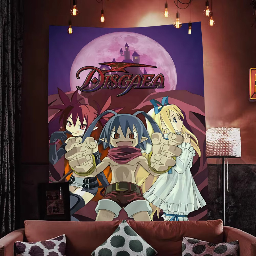 Mesuca Disgaea Wandteppich Science Fiction Grafik in Mehrfarbig - Bild 3