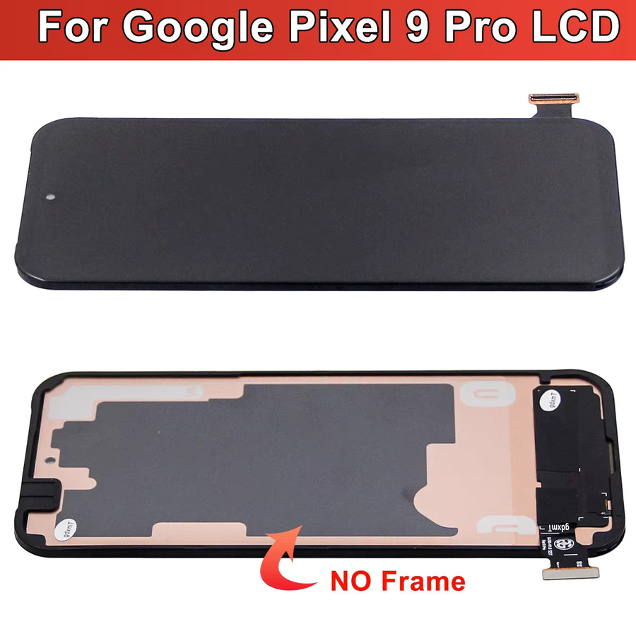 Sinmaytai Ersatzdisplay für Google Pixel 9 Pro, TFT-Qualitäts-LCD-Display mit digitalem Touchscreen-Digitizer, Farbe: Schwarz, kompatibel mit den Modellen GR83Y, GEC77, GWVK6 - Bild 3