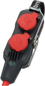 Brennenstuhl Professional Powerblock 4-fach IP54 Schwarz - Bild 1