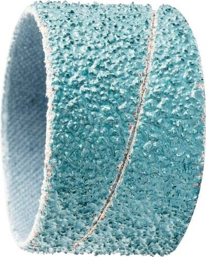 PFERD Zirkon Schleifhülse GSB für hohen Abtrag auf Stahl, Körnung 40, Farbe Türkis, Durchmesser: 38 mm, Höhe: 25 mm, 100 Stück - Bild 1