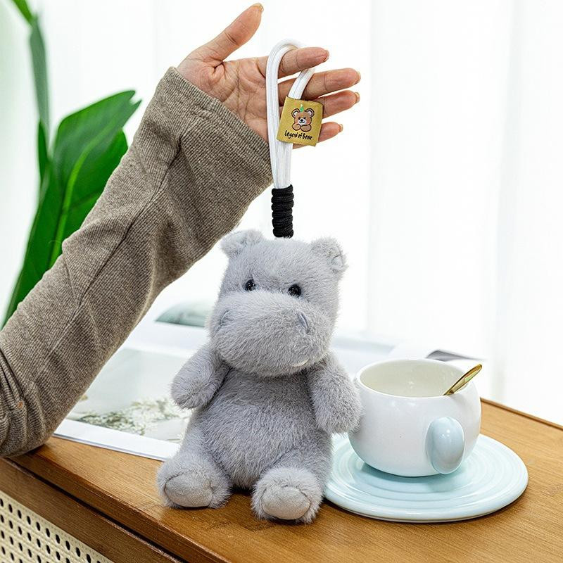 Zhangzhongbao Nilpferd Plüschtier Taschenanhänger 7-14 Jahre - Bild 4
