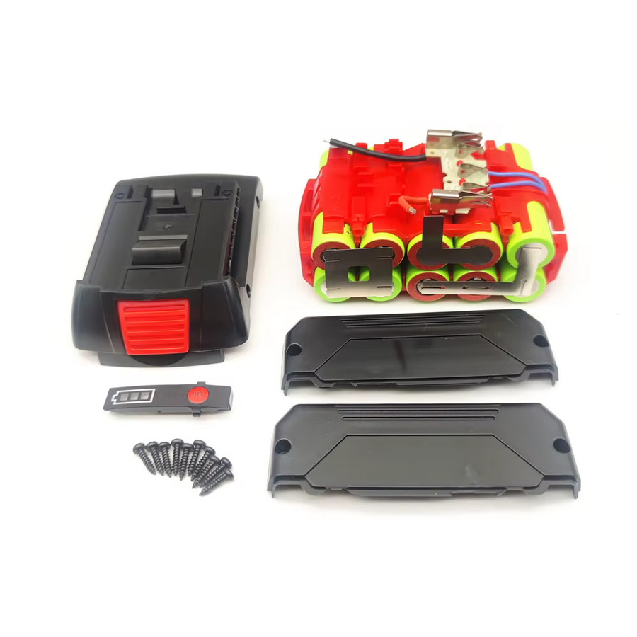 HENG CHANG 18650 Batteriegehäuse 5S2P mit PCB Platine und LED Anzeige für Bosch 18V 20V BAT610 BAT609G BAT618 ohne Batterie - Bild 2