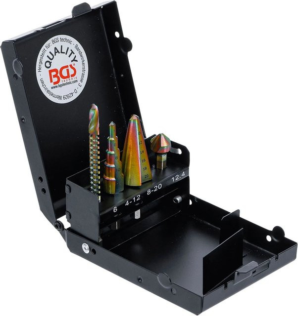 BGS HSS-G Multi Bohrer Set aus Stahl, 4-teilig - Bild 2