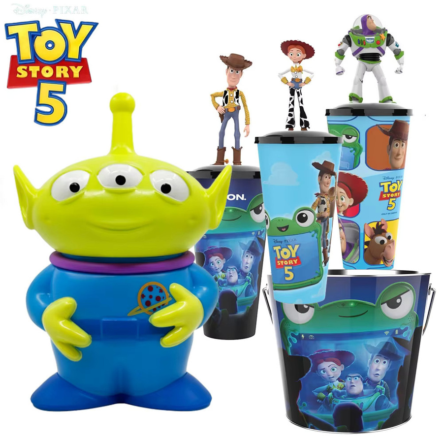 52TOYS Toy Story 5 Charakter-Wasserbecher, Trinkbecher, Popcorn-Eimer, Film-Accessoires - Bild 2