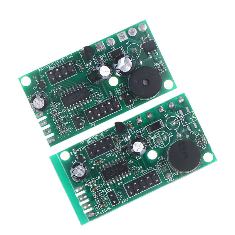 HUXUAN Miniatur-Elektronikwaage Motherboard mit LED-LCD-Anzeige, Leiterplatte in Grün - Bild 2