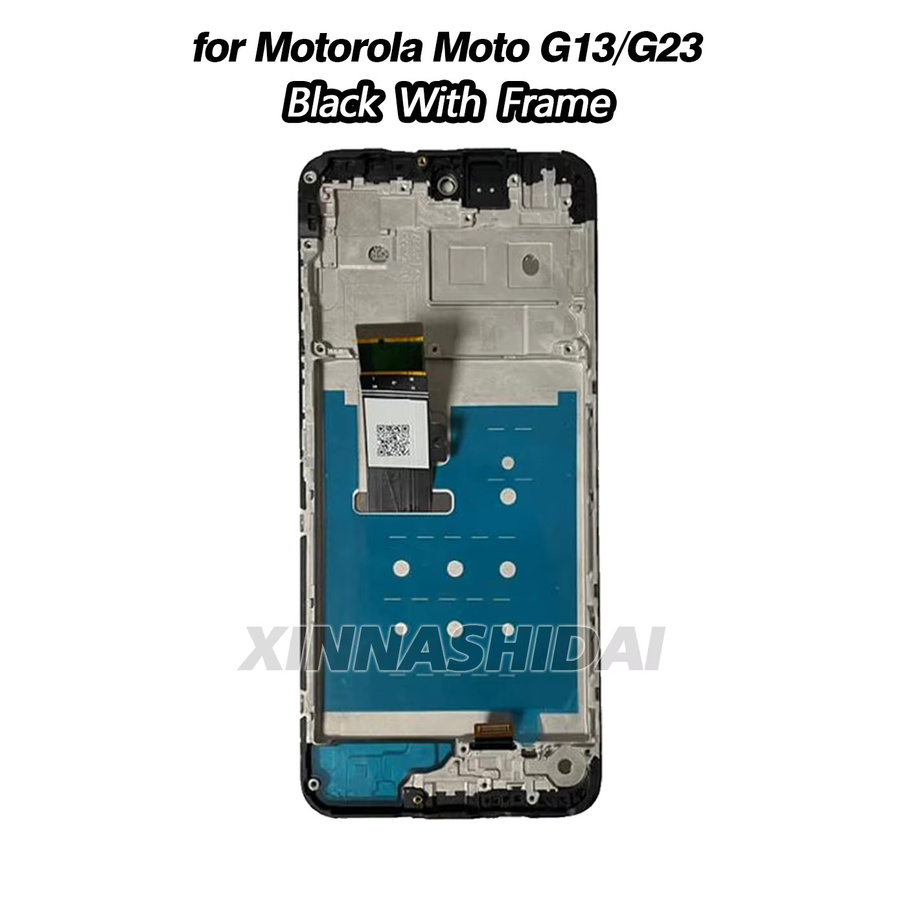 Motorola Moto G13 XT2331-1 XT2331-2 LCD-Display Touchscreen-Digitizer-Baugruppe Ersatz in Schwarz 6,5 Zoll - Bild 4