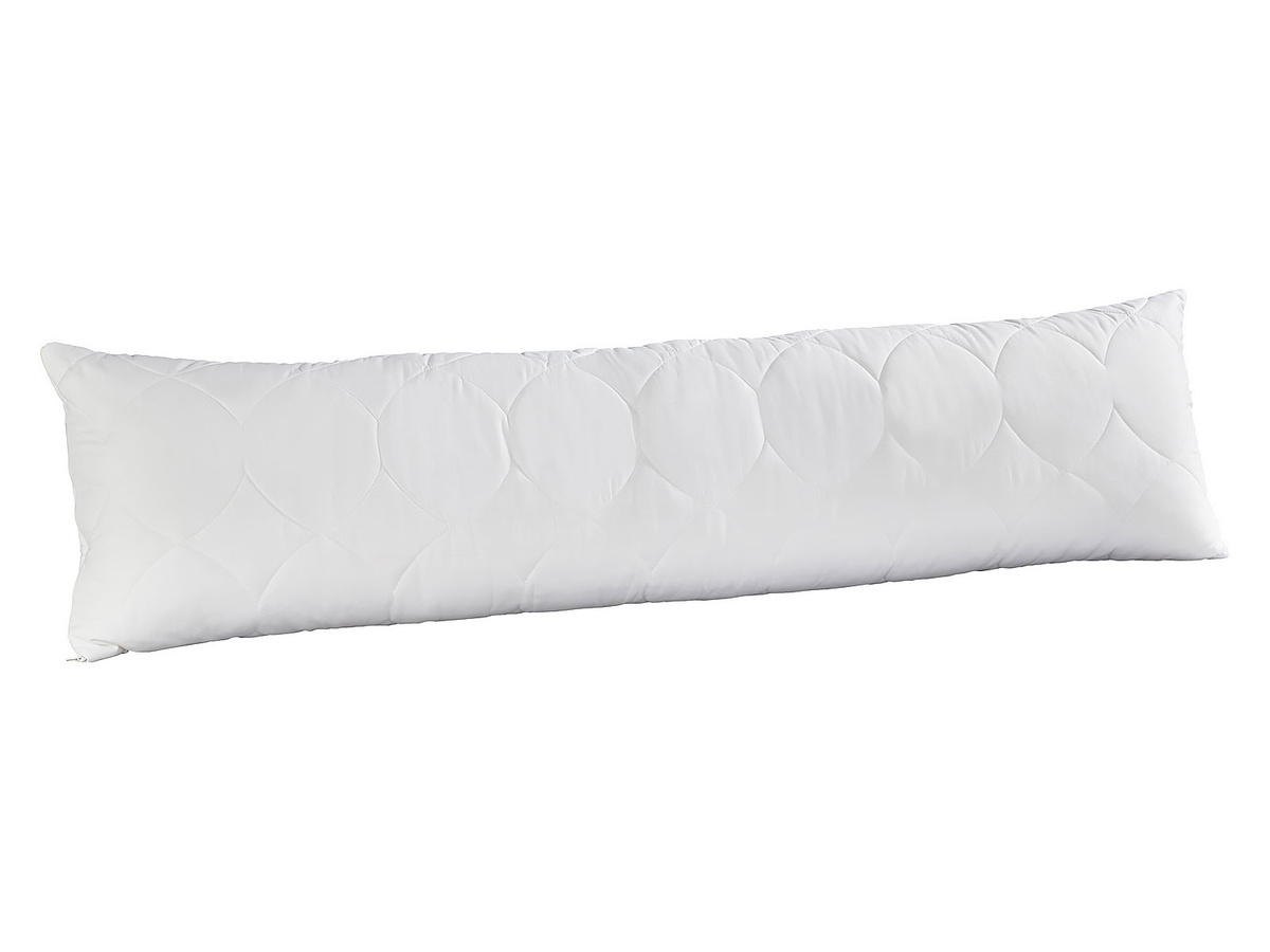 Badenia Trendline Seitenschläferkissen Micro Fibre in Weiß, B/H: 145 x 40 cm - Bild 1