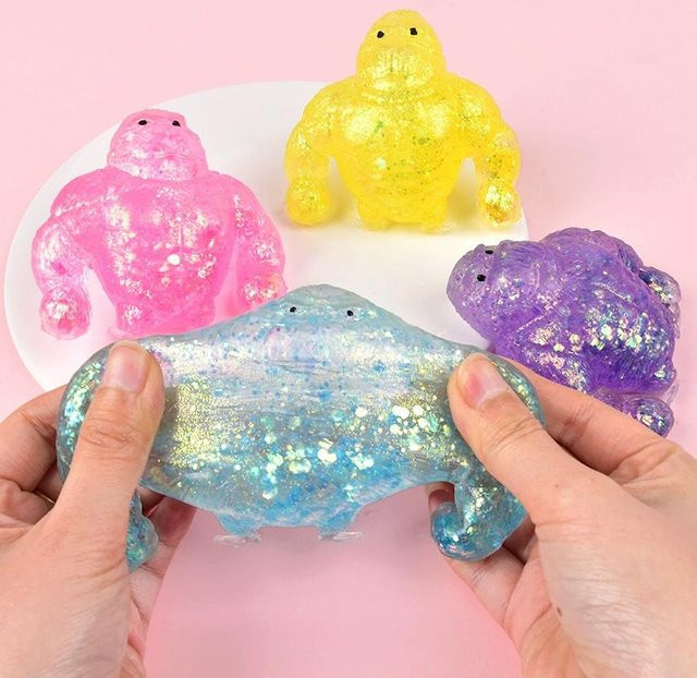 Linyi toy Anti-Stress Pailletten Maltose Quetschen Spielzeug - Bild 1