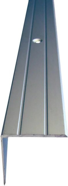 Döllken Home Treppenwinkelprofil aus Aluminium in Silber, B/T: 25 x 20 mm, Länge: 2500 mm - Bild 1