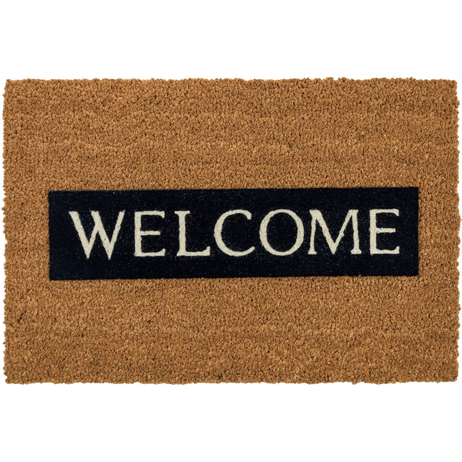 ASTRA Fußmatte Welcome Design aus Kokos und PA-Flock, Braun/Bunt, B/B: 40 x 60 cm - Bild 2