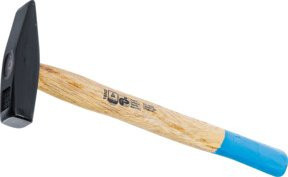BGS Schlosserhammer Club mit Holzgriff in Schwarz und Multicolour, 300 g - Bild 1