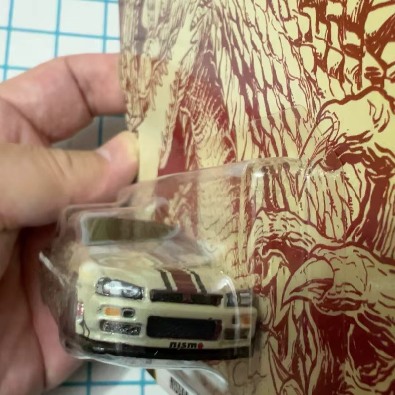 Hot Wheels Premium Pop Culture Skyline Gt-R, Automodell, 1:64 Maßstab - Bild 3