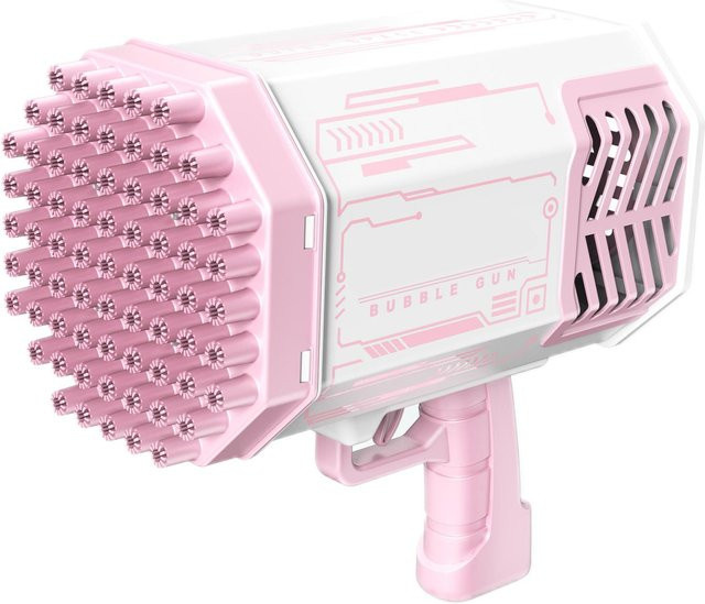 Wucifang Bags Blasenpistole, automatische Seifenblasenmaschine, mit Licht, ab 6 Jahren - Bild 1