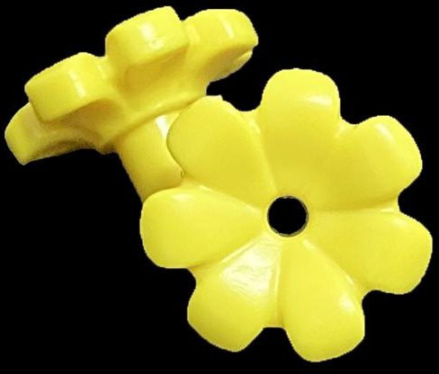 Yiran toy Moc 32606 Friends Aufsätze Blume mit 7 dicken Blütenblättern & Stift, Bausteine, ab 6 Jahren - Bild 1
