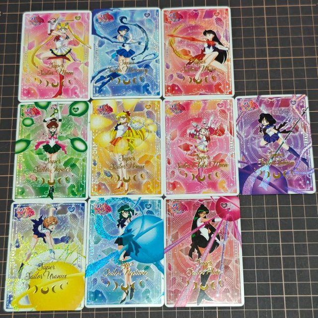 Yiran toy 1 Sailor Moon Anime Flash-Karte, 10-teiliges Set, ab 18 Jahren - Bild 1