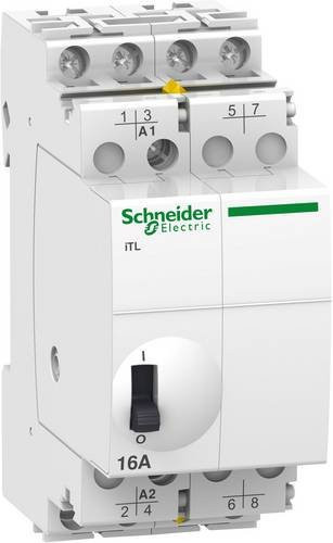 Schneider Electric Fernschalter A9C30814 für Hutschiene, 415 V/AC, 16 A, Weiß - Bild 1