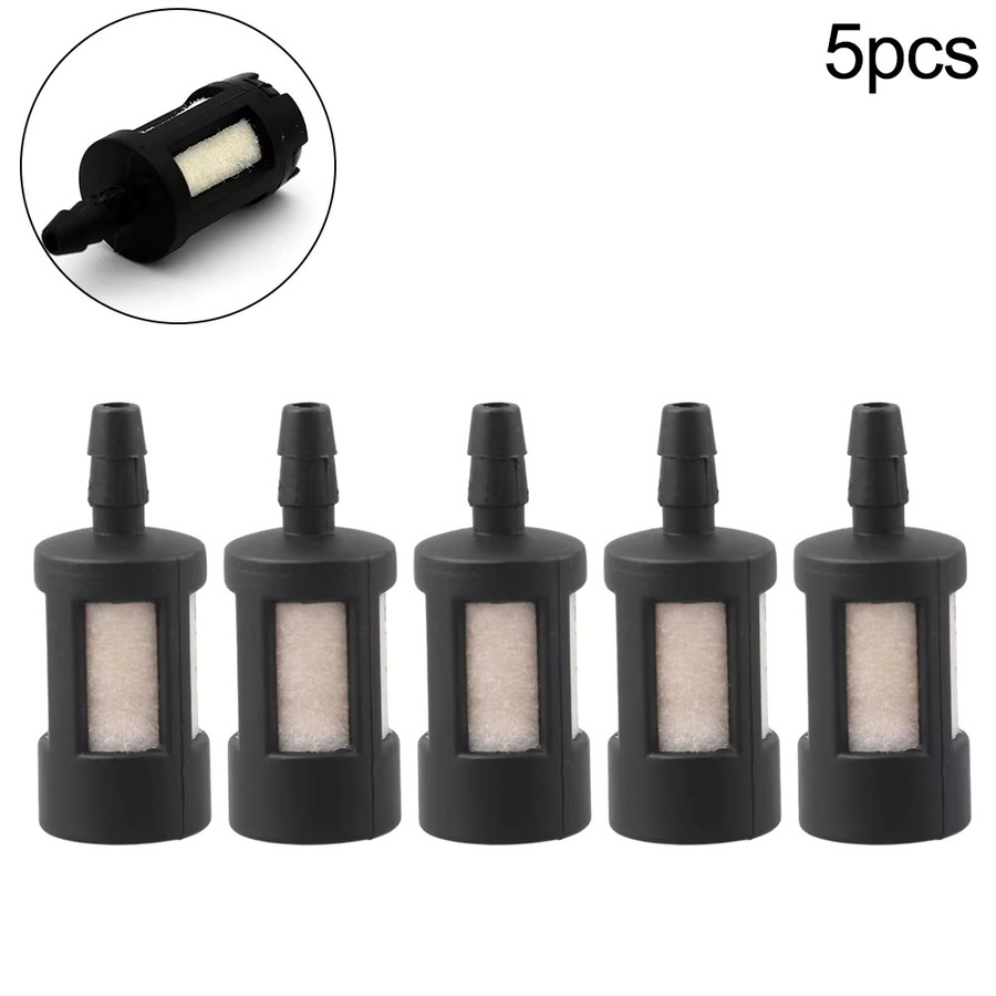 DAZZLEEX 5er Set Kraftstofffilter für Gartengeräte, Trimmer und Kettensägen - Bild 2