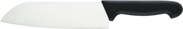Schneider Santoku Messer aus Edelstahl in Schwarz mit 18 cm Klingenlänge und einer Gesamtlänge von 30,5 cm - Bild 1