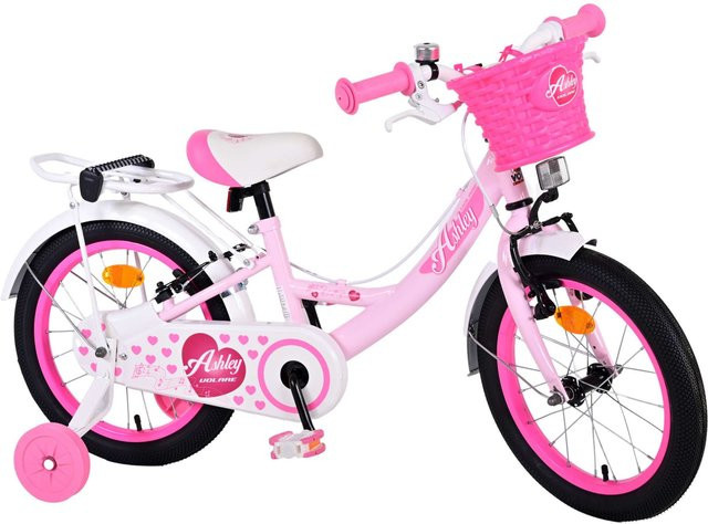 TPFSports Ashley Kinderfahrrad, Mädchen, 16 Zoll, Rosa, 2 Handbremsen - Bild 1